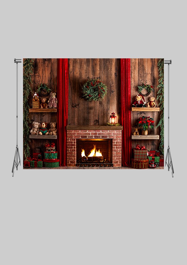 KATLANIR KIRIŞMAZ KUMAŞ - 2 EN 1.5 MT BOY - Noel Kutlamaları ve Özel Günler 2 -  FABRIC BACKDROP - Stüdyo Fonu