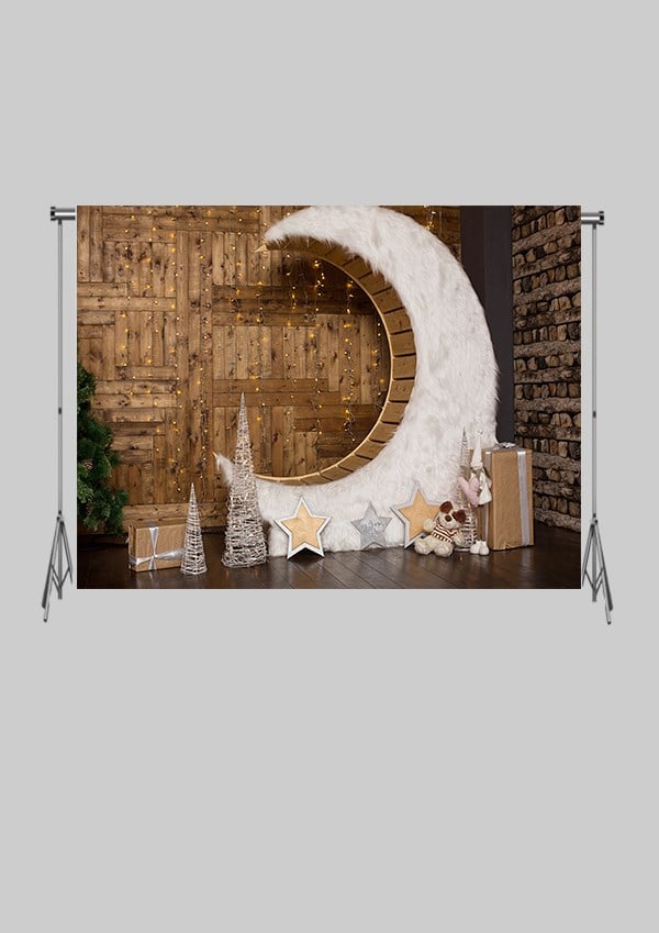 KATLANIR KIRIŞMAZ KUMAŞ - 2 EN 1.5 MT BOY - Aydede ve Noel Süslemeleri  - FABRIC BACKDROP - Stüdyo Fonu