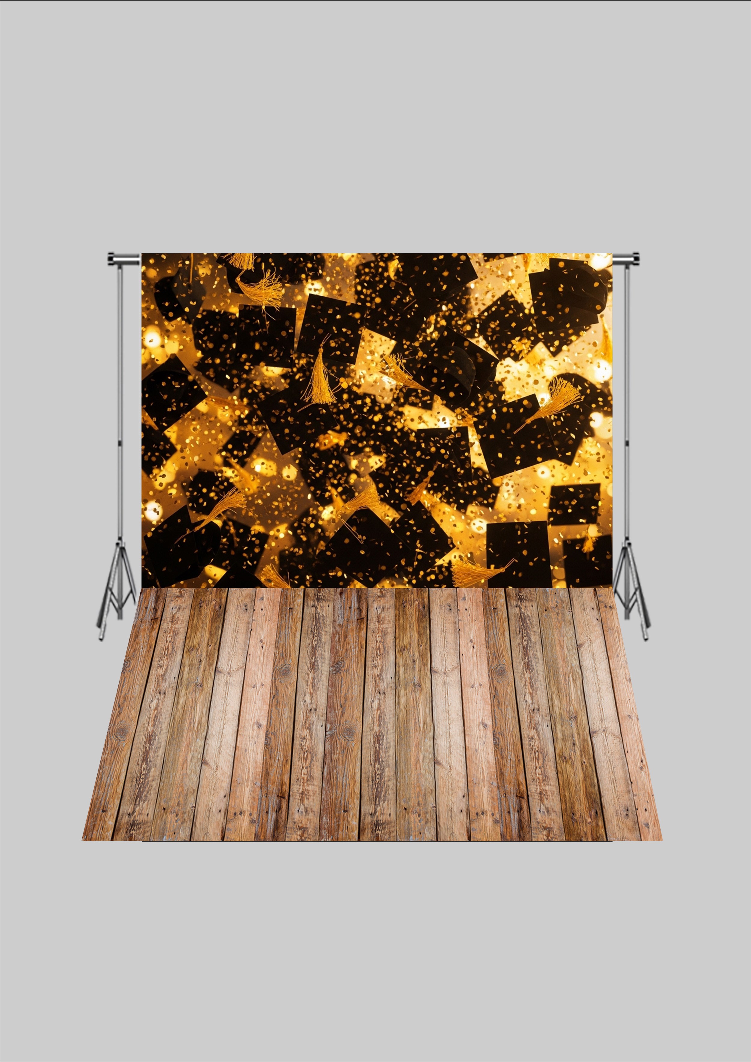 Okul Temalı - Okulun Son Günü 3 - Üç Boyutlu Çocuk Kumaş Fotoğraf Fonu - Fabric Photography Backdrop ( 2X2,5 MT)