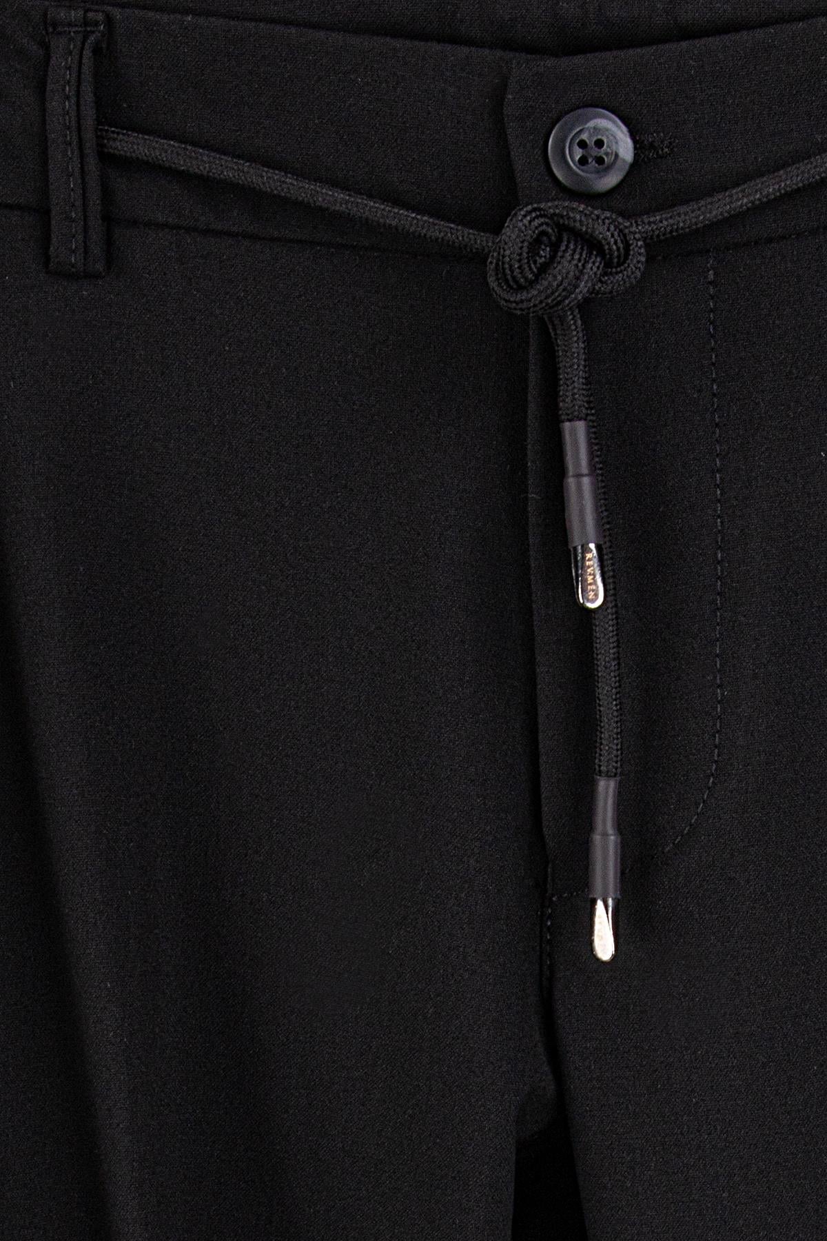 Erkek Siyah Kargo Pantolon