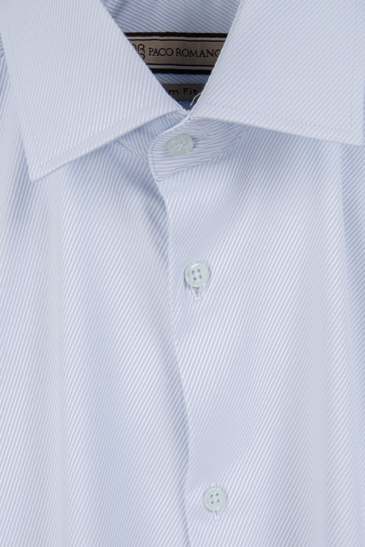 Erkek Slim Fit Açık Mavi Gömlek