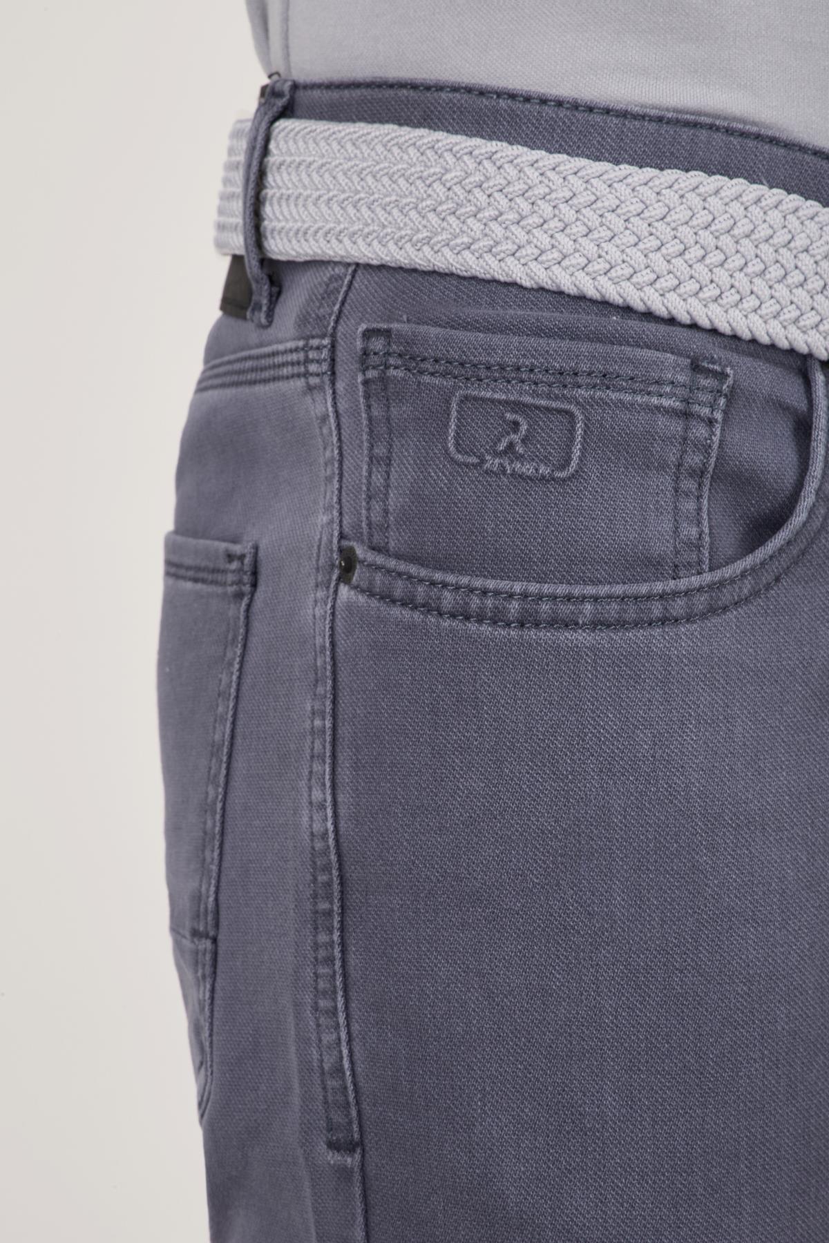Erkek Regular Fit Füme Kot Pantolon