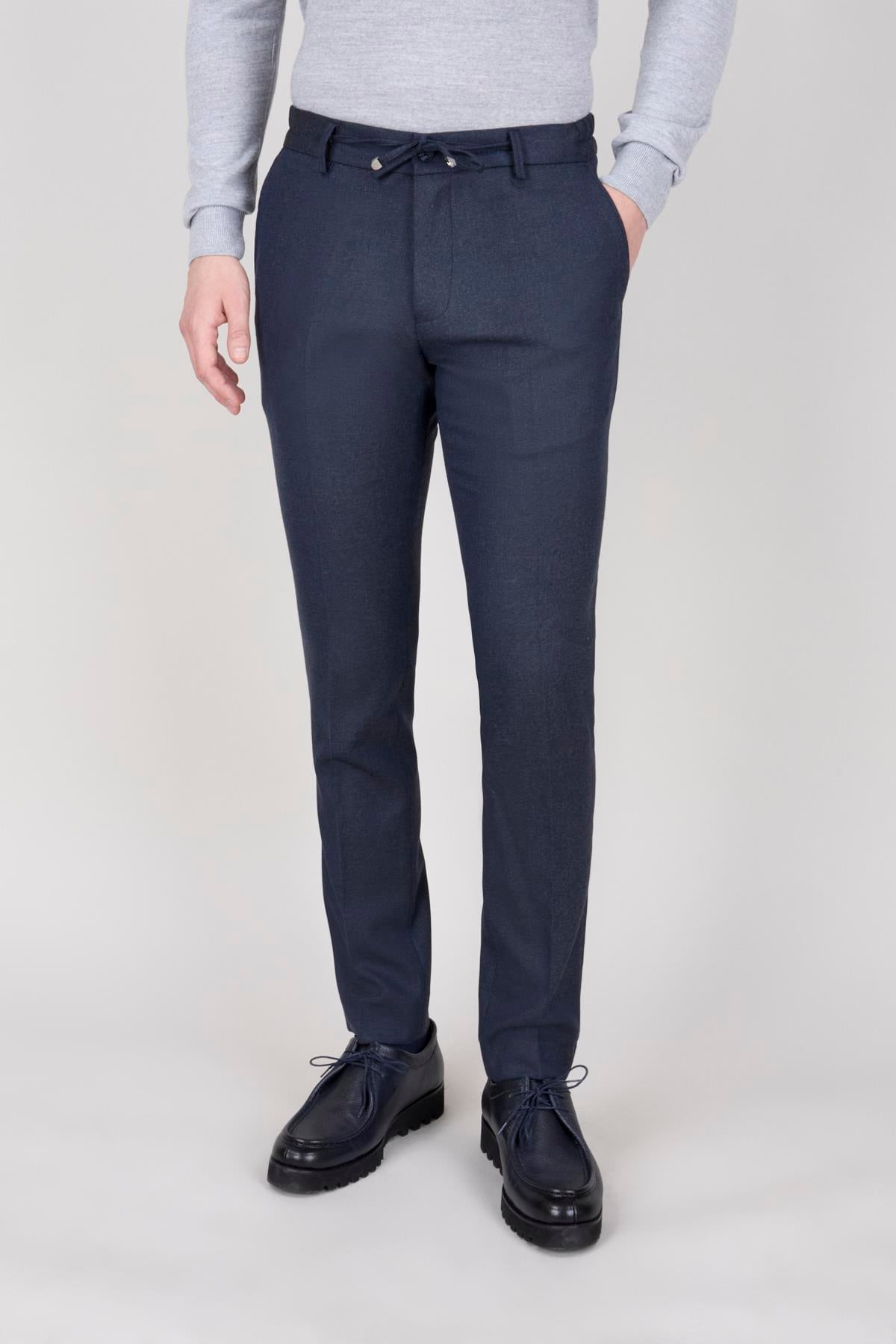 Erkek İndigo Spor Pantolon