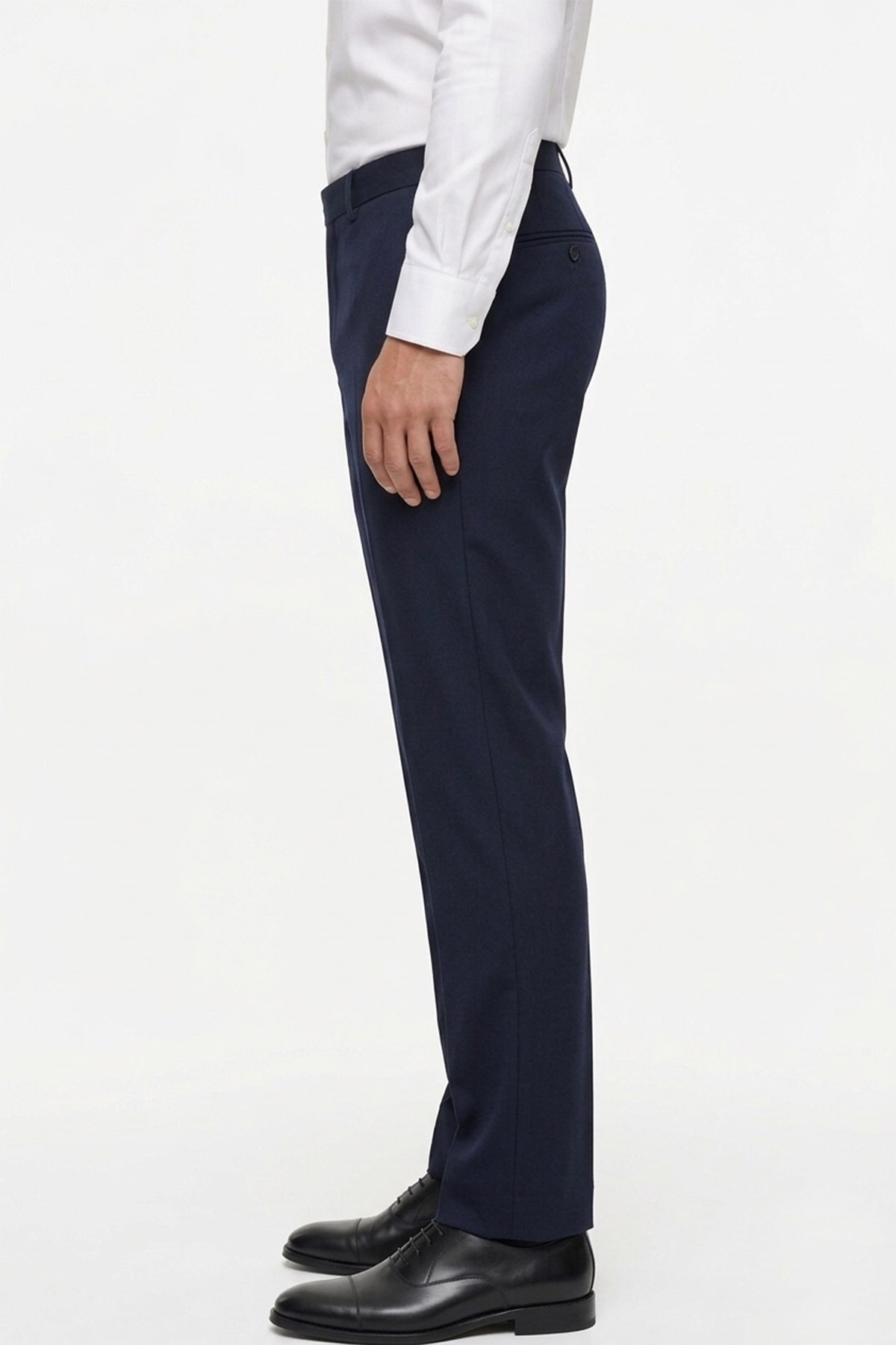 Erkek Lacivert Slim Fit Pantolon