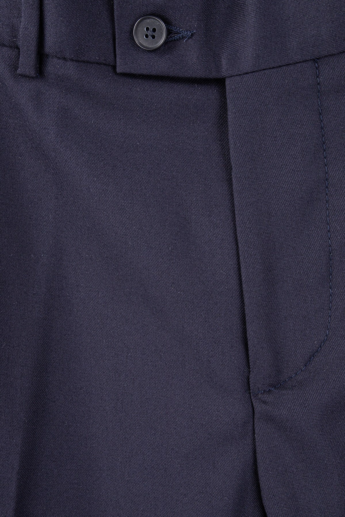 Erkek Lacivert Slim Fit Pantolon