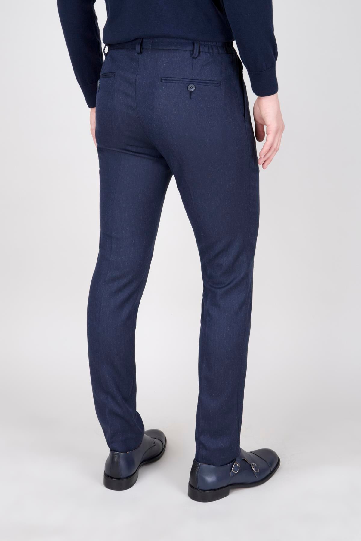 Erkek Lacivert Spor Pantolon