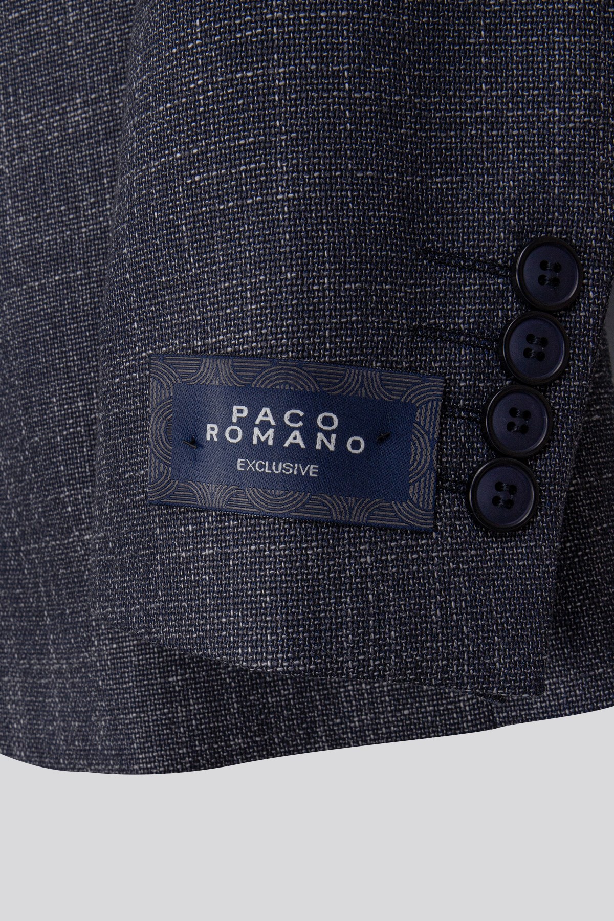 Erkek Slim Fit Mono Yaka Çıkarılabilir Kapitone Astarlı Lacivert Ceket