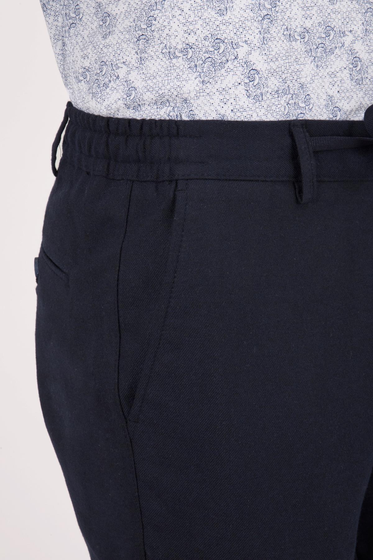 Erkek Lacivert Jogger Pantolon