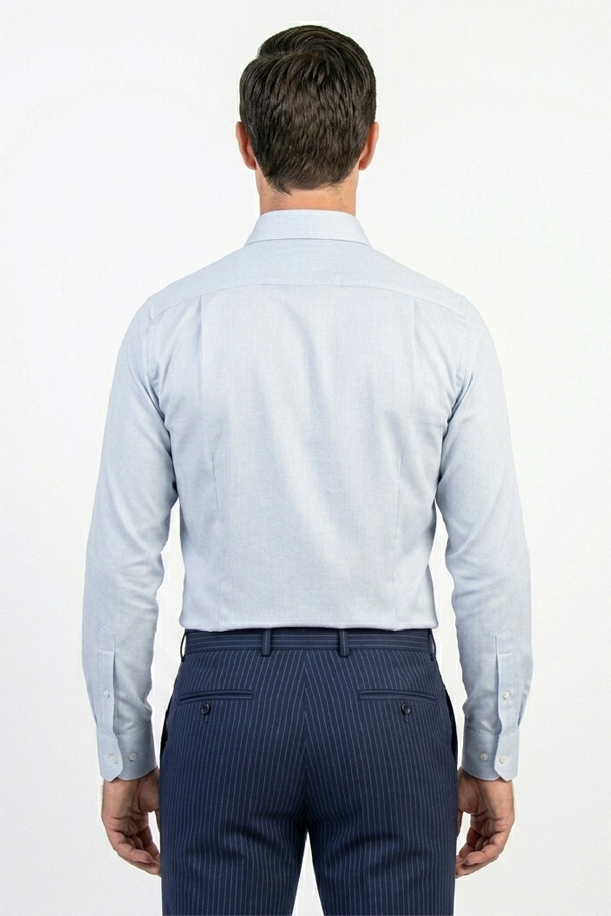 Erkek Slim Fit O.Mavi Gömlek