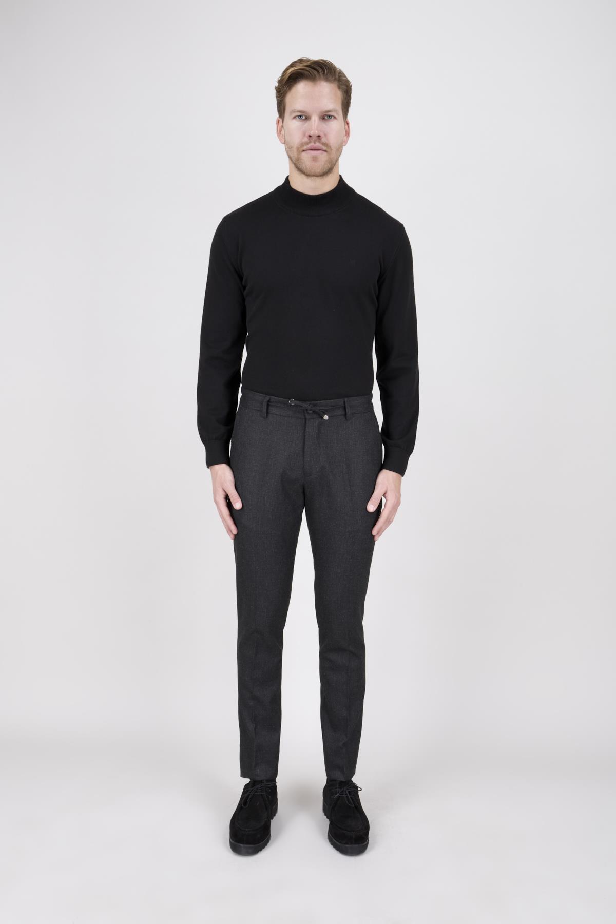 Erkek Siyah Spor Pantolon