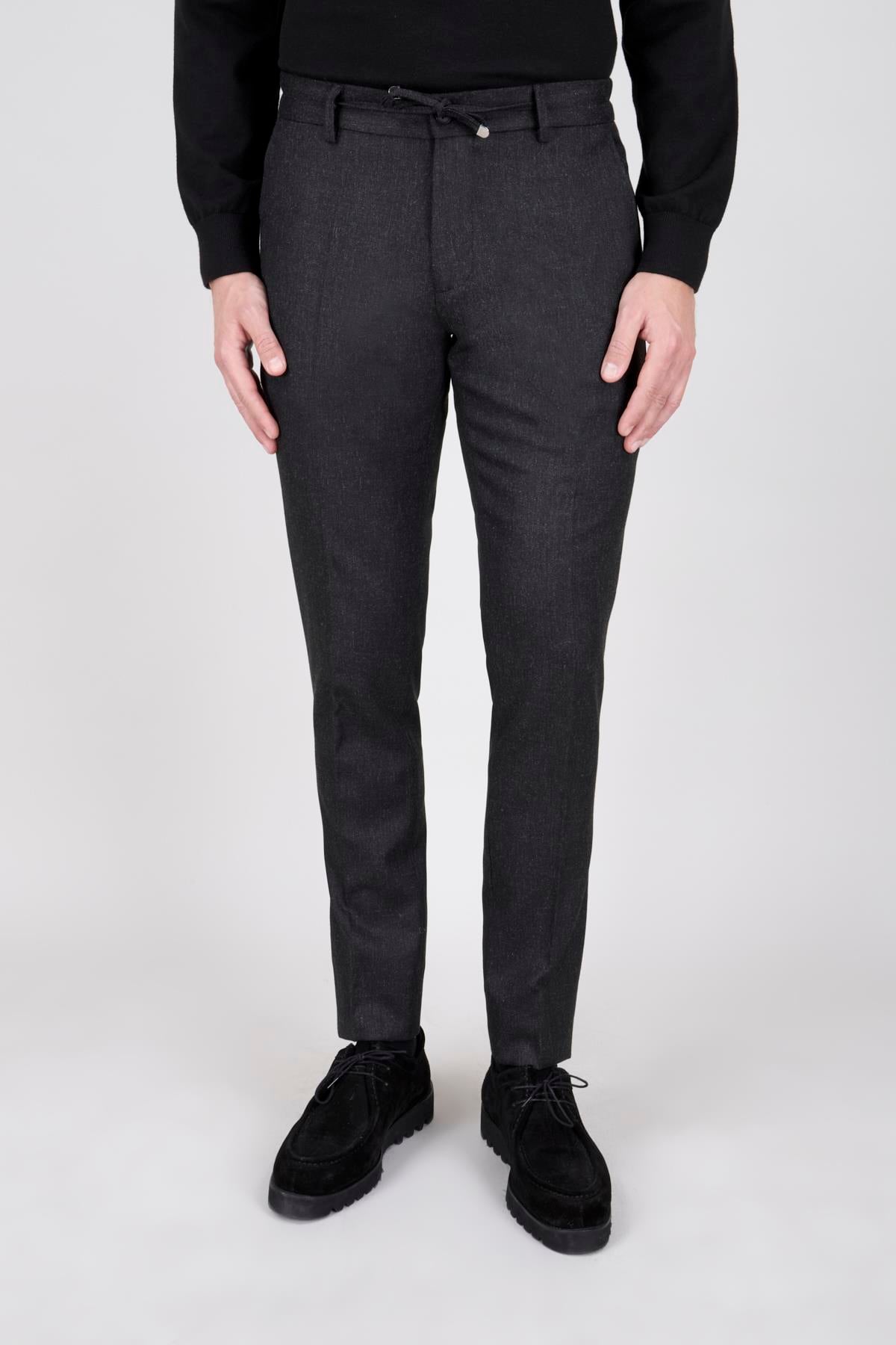 Erkek Siyah Spor Pantolon