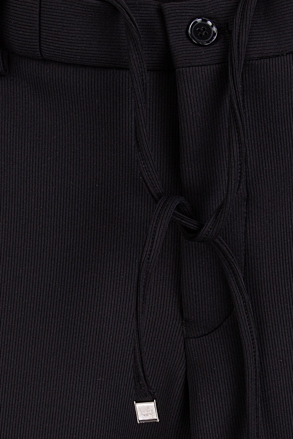 Erkek  Siyah Slim Fit Spor Pantolon