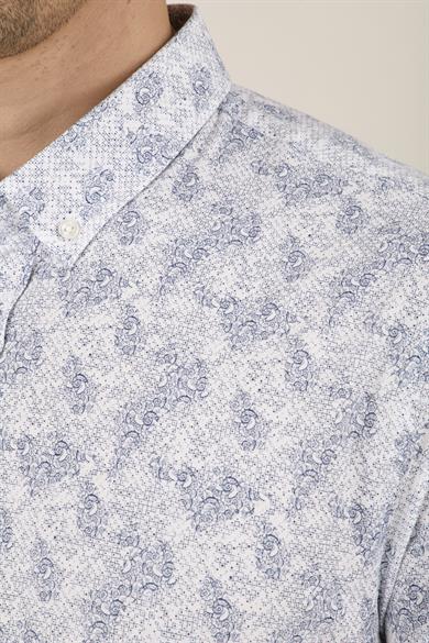 Erkek Beyaz Slim Fit Gömlek
