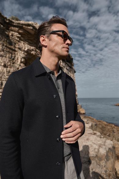 Erkek Antrasit Casual Ceket