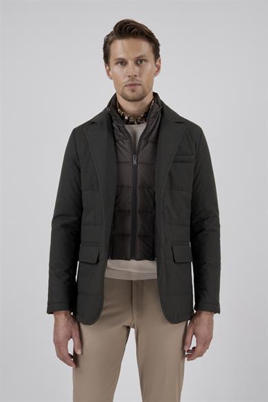 Erkek Haki Casual Ceket