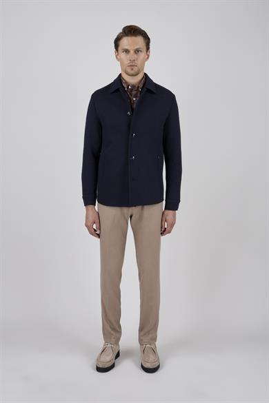 Erkek Lacivert Casual Ceket