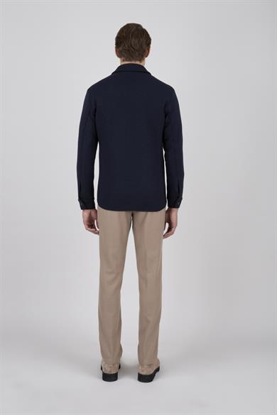 Erkek Lacivert Casual Ceket