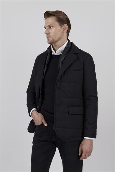 Erkek Siyah Casual Ceket