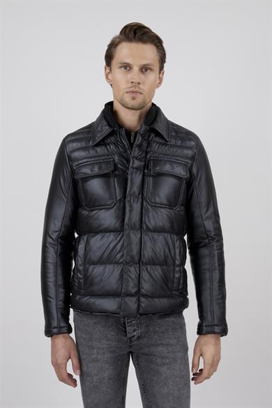 ERKEK SİYAH SPOR MONT