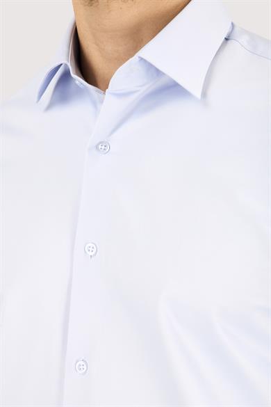Erkek Slim Fit Mavi Gömlek