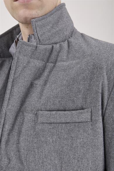 Erkek Gri Casual Ceket