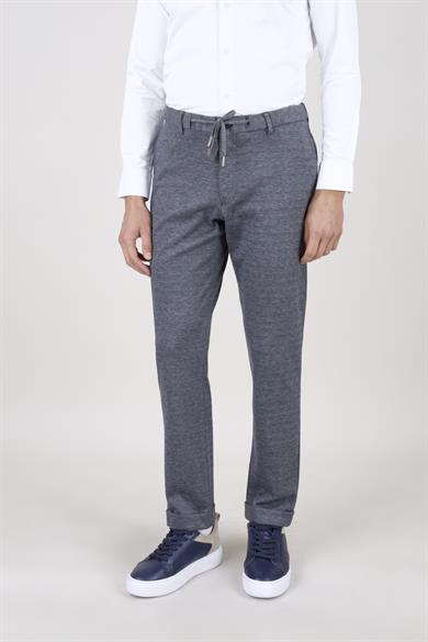 Erkek Slim Fit Mono Yaka Gri Yarım Astar Takım Elbise