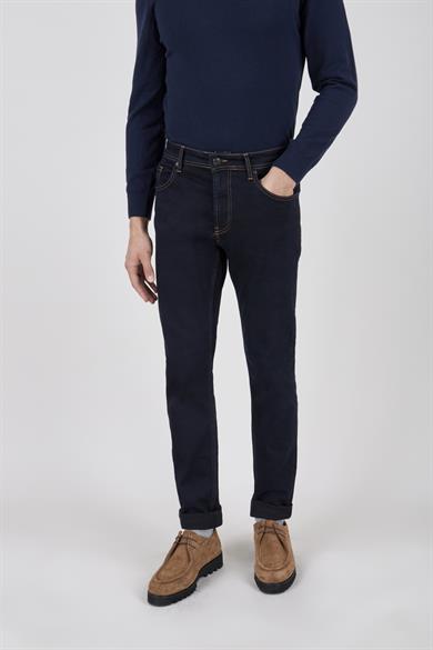 Erkek Koyu Mavi Kot Pantolon