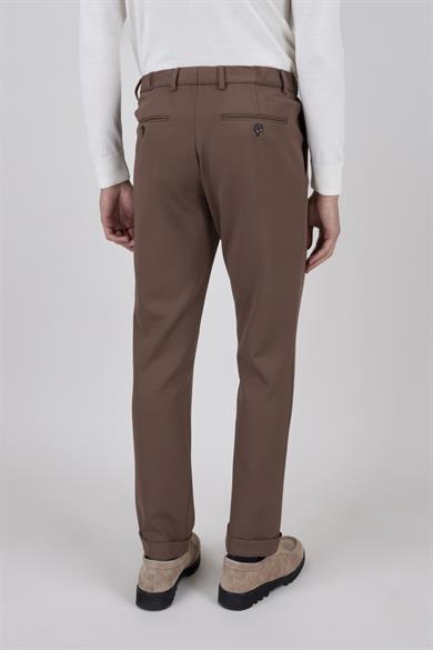 Erkek Kahverengi Slim Fit Spor Pantolon