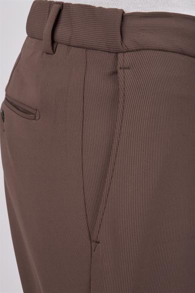 Erkek Kahverengi Slim Fit Spor Pantolon