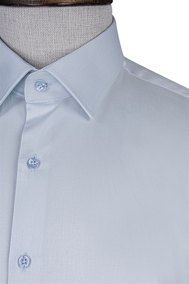 Erkek Slim Fit O.Mavi Gömlek