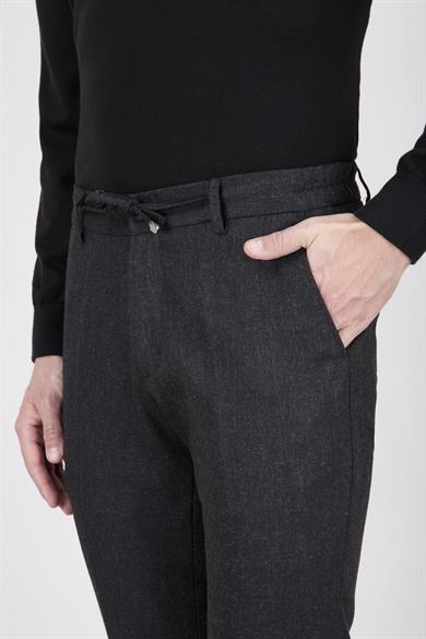 Erkek Siyah Spor Pantolon