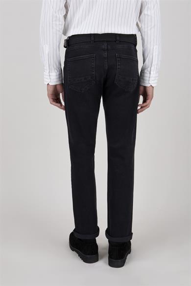 Erkek Siyah Kot Pantolon