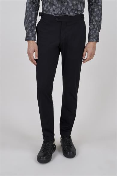 Erkek Siyah Slim Fit Spor Pantolon