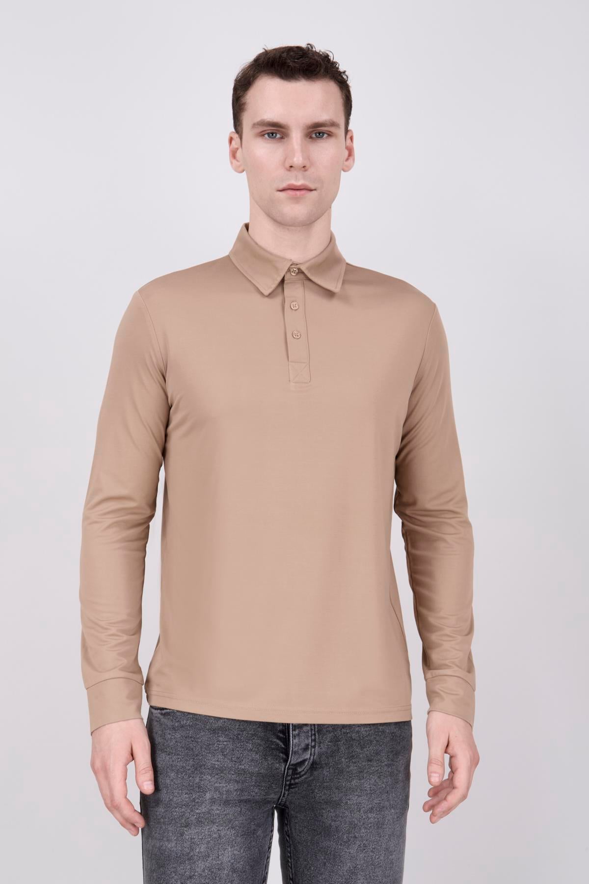 CAMEL PR-Q04 POLO YAKA TSHIRT