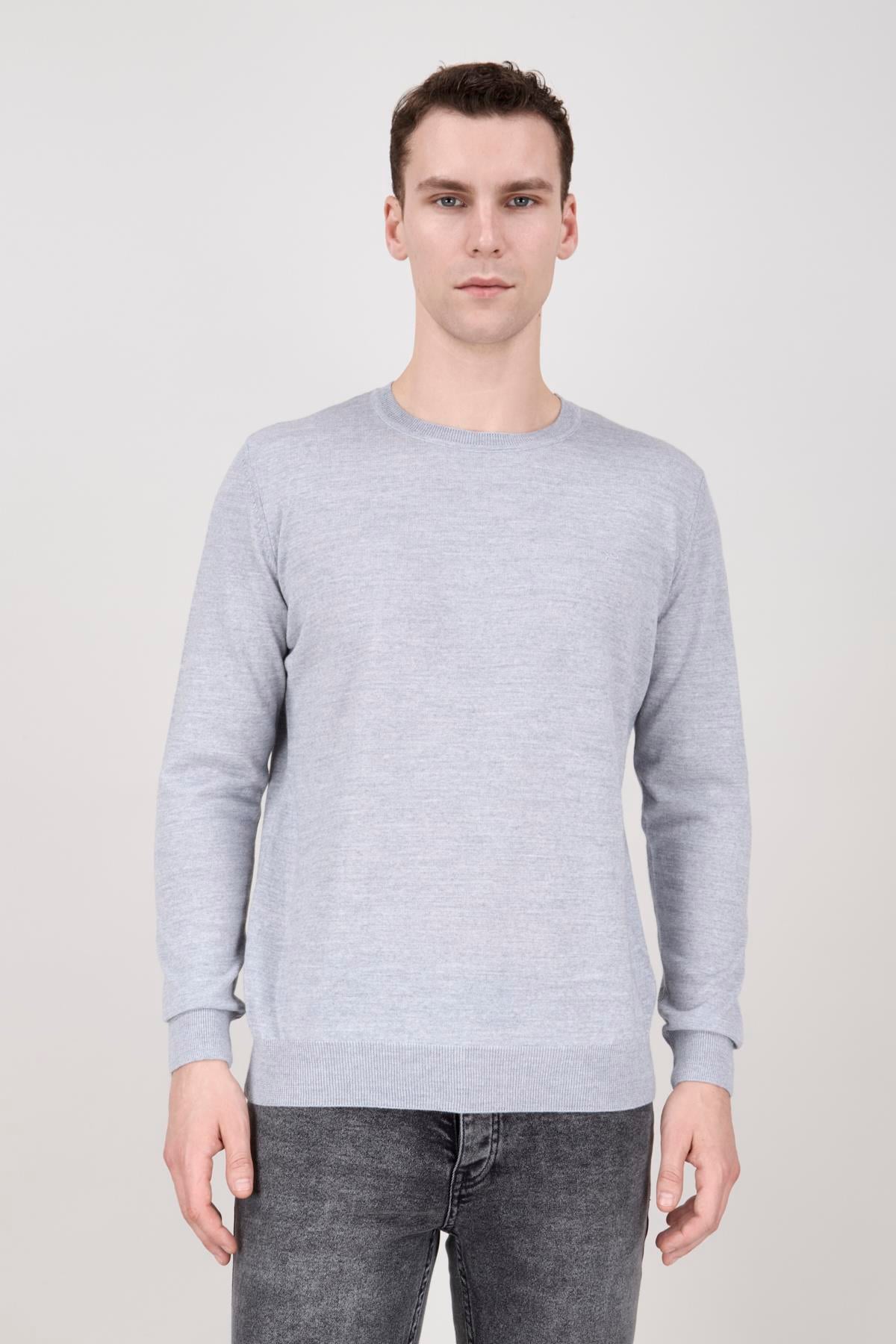 GRİ MELANJ B5RM2K331006 TRİKO