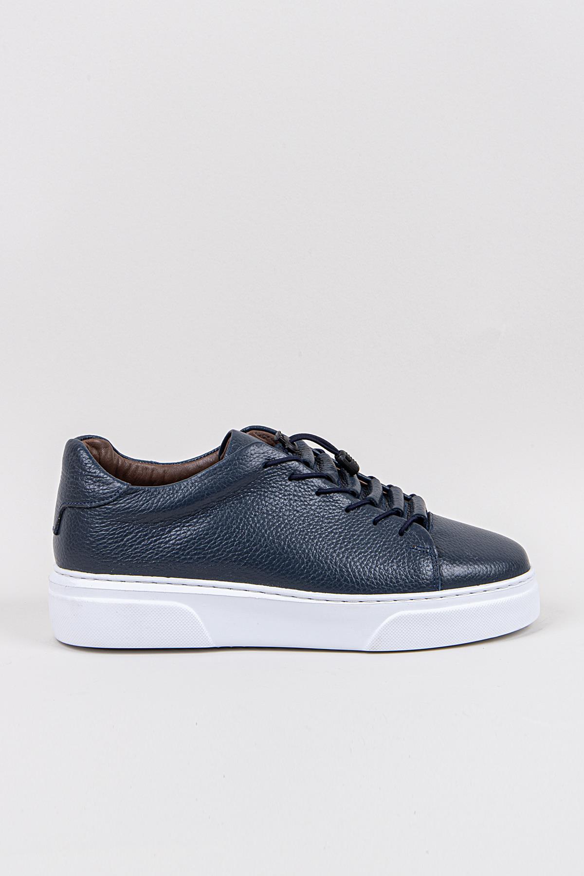 LACİVERT-BEYAZ TABAN FLOTER PR-2572 FLOTER CASUAL AYAKKABI