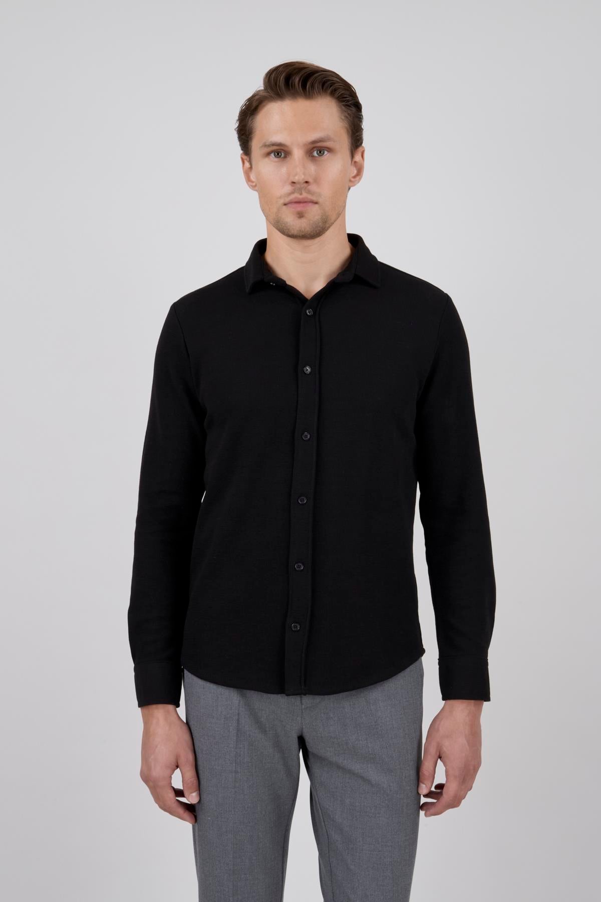 SİYAH B5RM2J271005 T-SHIRT