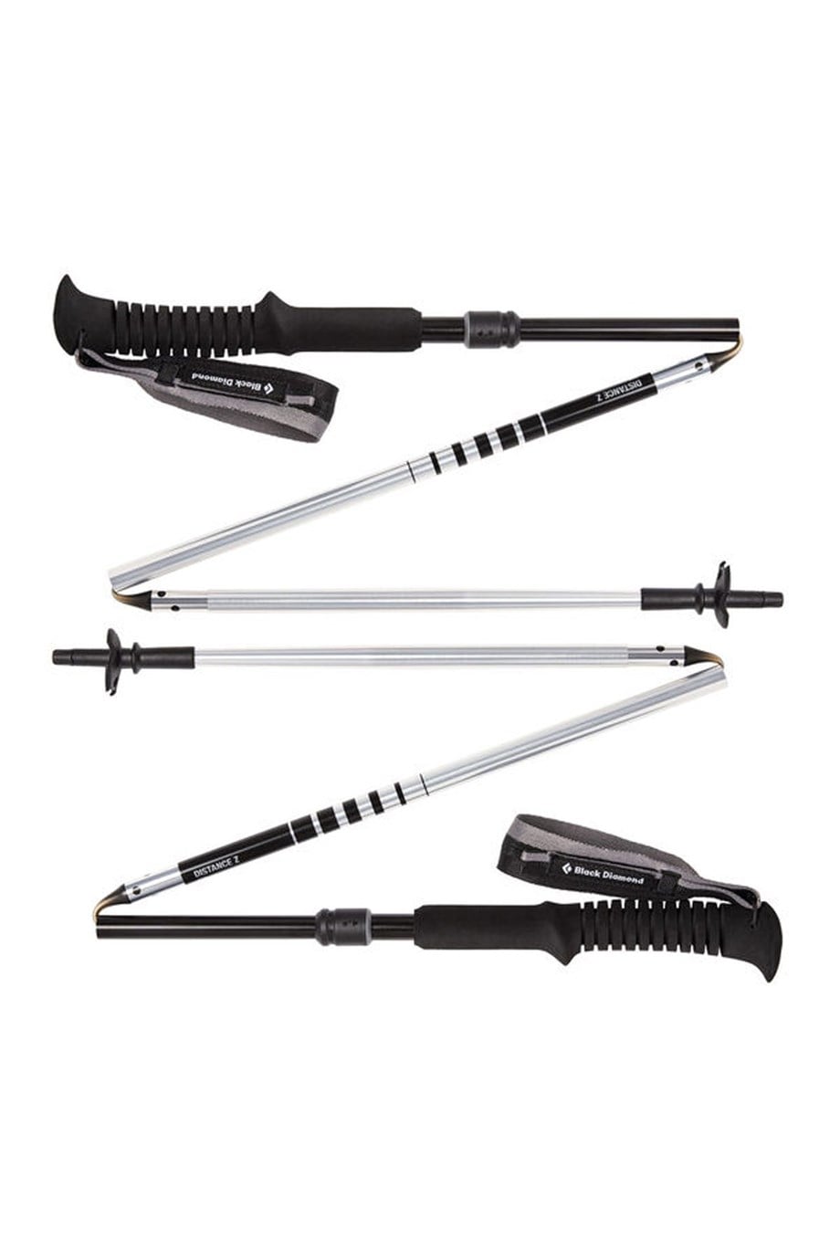 BLACK DIAMOND DISTANCE Z Z-POLES OUTDOOR BATON 130 CM Gri-Siyah