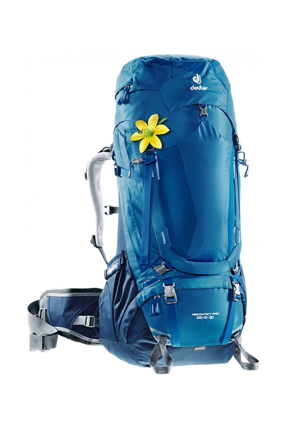 DEUTER   Aircontact PRO 55 + 15 SL Kadın Sırt Çantası Ocean-Midnight