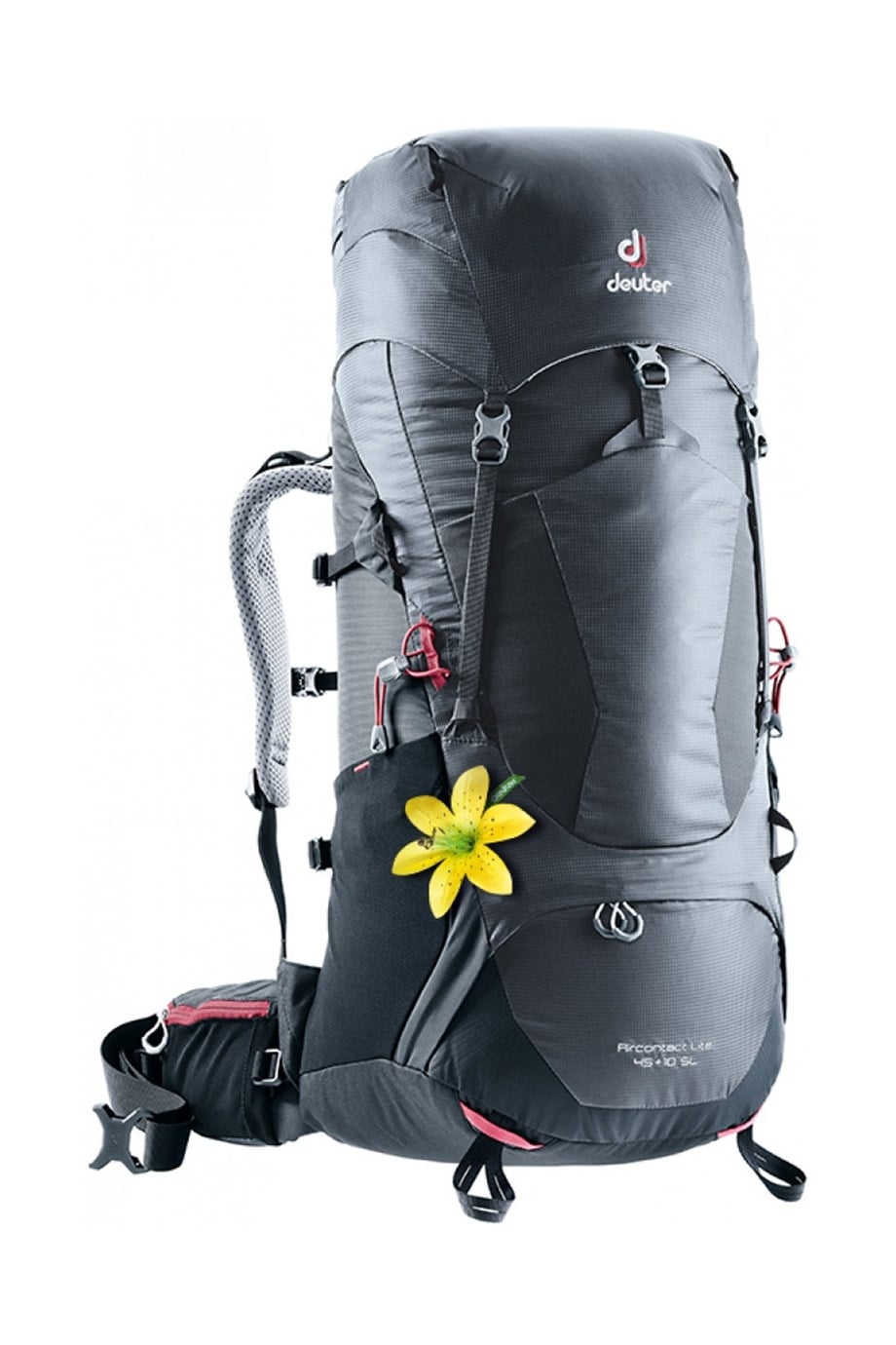 DEUTER Aircontact Lite 45 + 10 SL Kadın Sırt Çantası graphite-black
