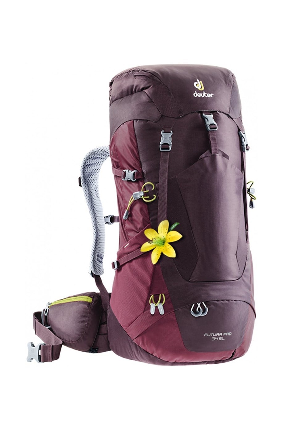 DEUTER Futura PRO 34 Litre SL Sırt Çantası AUBERGİNE-MARON