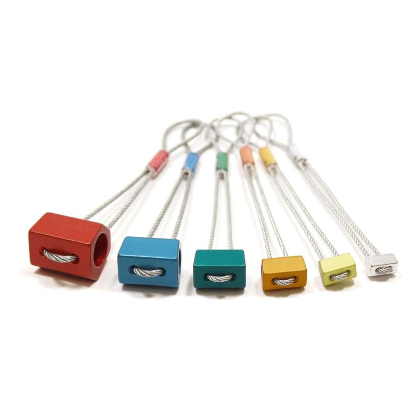 Kouba Hex 6'lı Hegzantrik Stoper Seti - Anodized, n.1-6