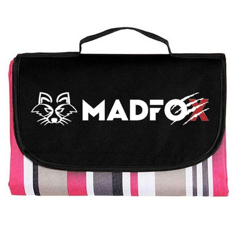 Madfox Skyloft Su Gecirmez Piknik Kamp Örtüsü Red Stripe