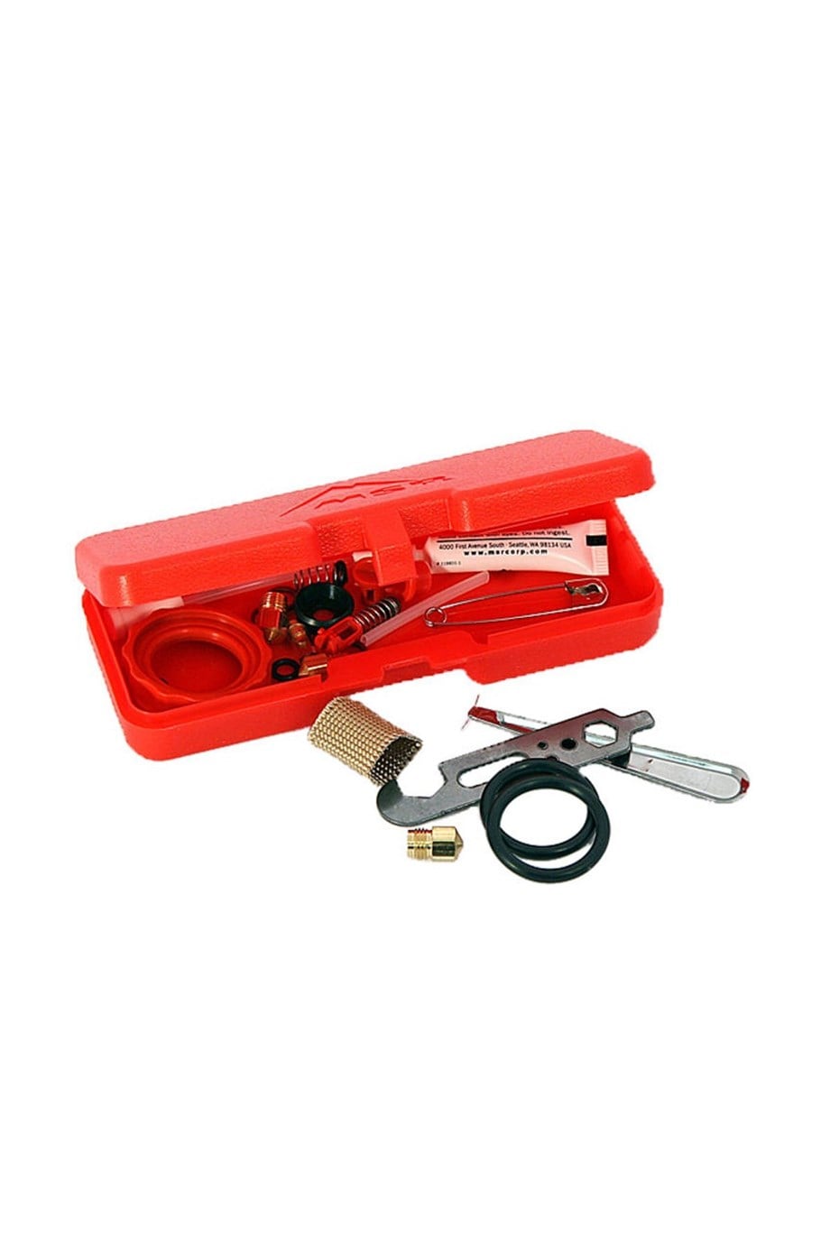 MSR WL,WLI & WLU Expedition Service Kit Ocak Tamir Kiti KIRMIZI
