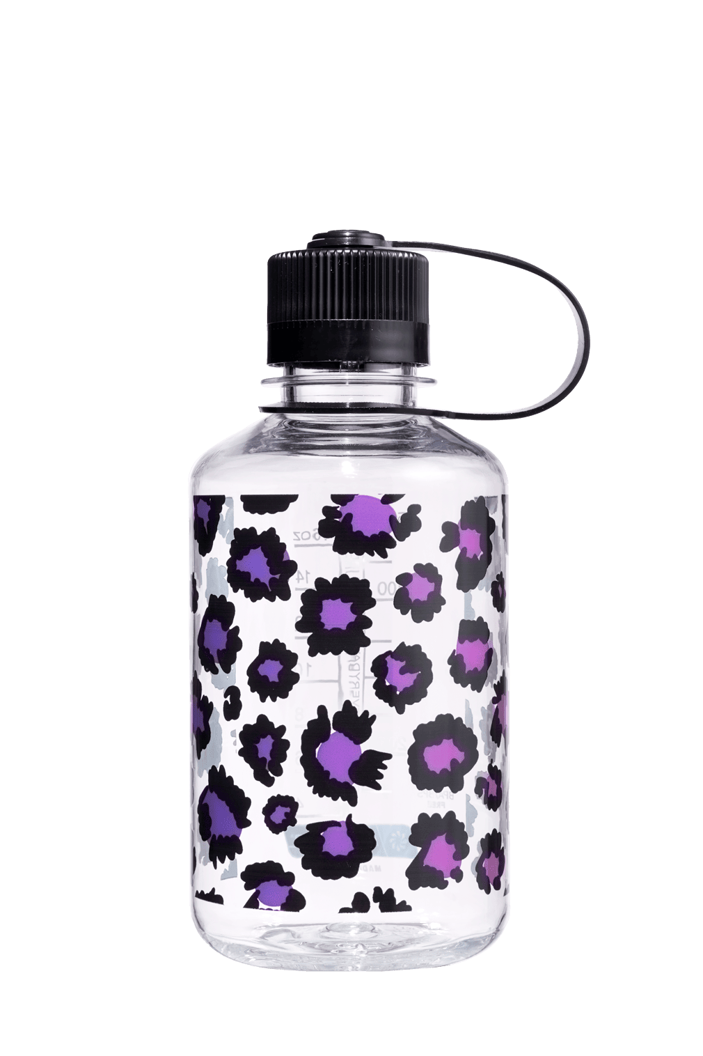 Nalgene 16oz NM Clear Rainbow Cheetah
