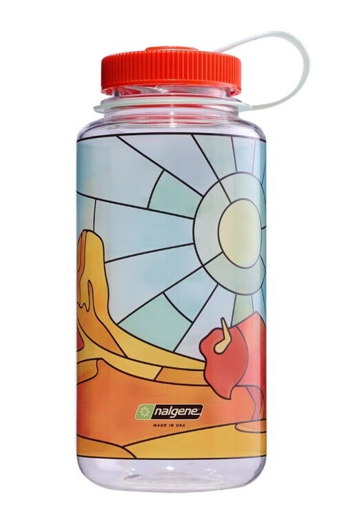 Nalgene 32oz WM Clear Stained Glass Desert, Sustain