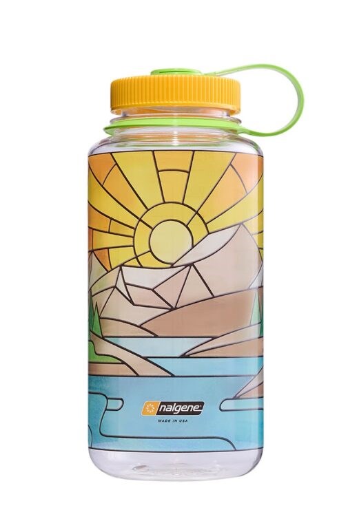 Nalgene 32oz WM Clear Stained Glass River, Sustain