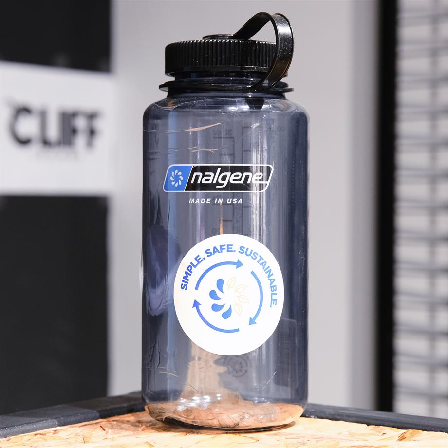 Nalgene 32oz WM Gray Sustain w/BlkCap