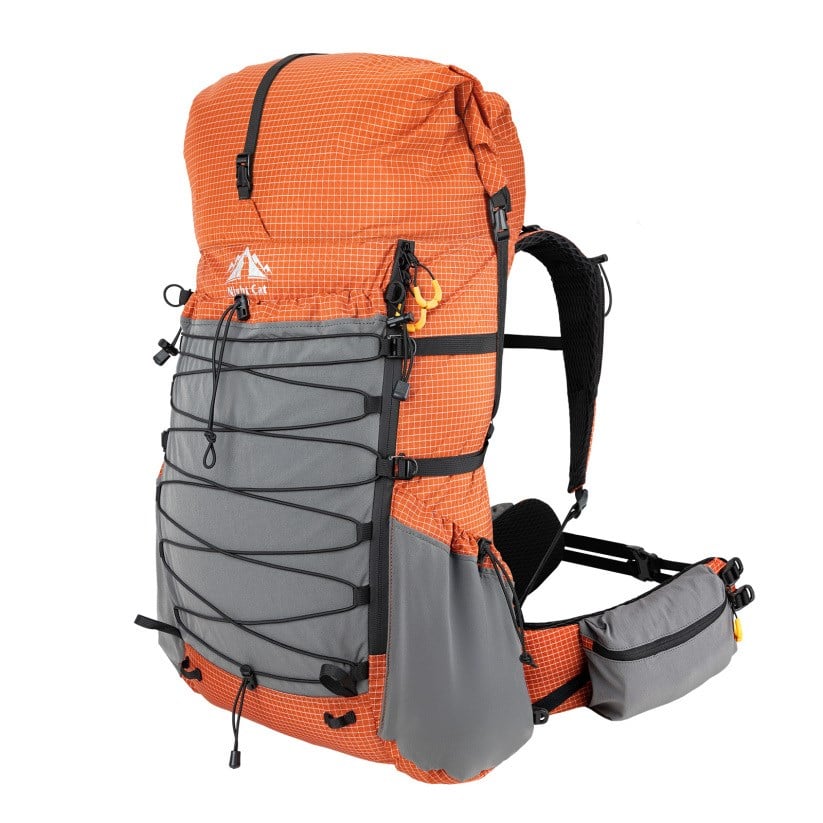 Night Cat DSB-8011 70 Litre Ultralight Su Geçirmez Sırt Çantası - Turuncu