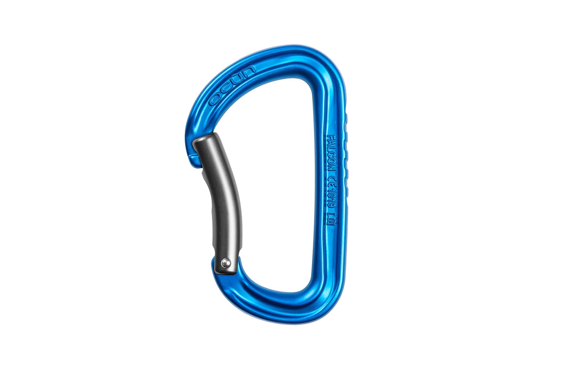 Ocun Falcon Karabina - Bent, Mavi